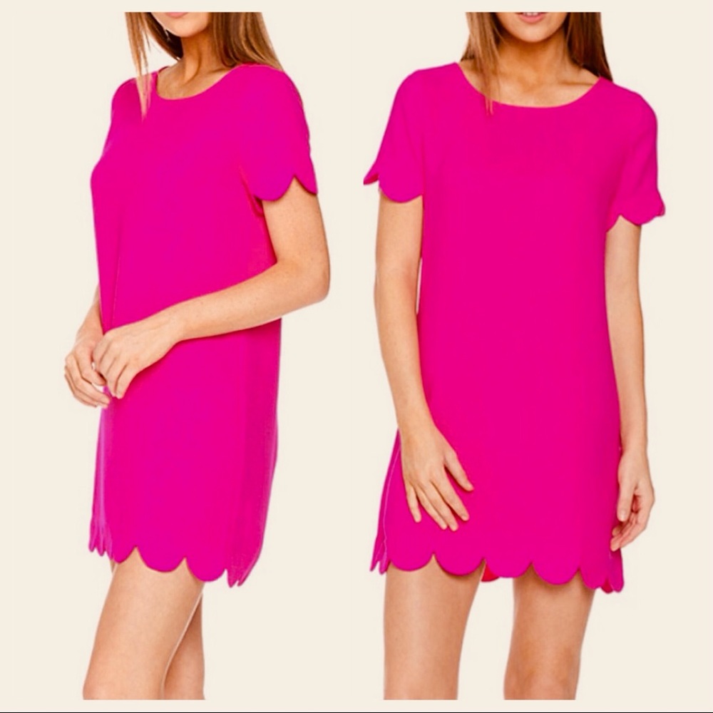 Scalloped dress w/ Pockets Size Sm - First Love